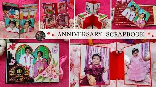 Anniversary Scrapbook. Wedding Scrapbook. Gifts for Wedding.Love Theme Album.Handmade Albums