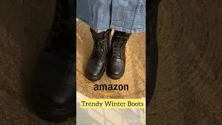 Amazon Trendy Winter Boots| Boots Haul 2024 #amazonfinds #amazonfashion #shorts #winterboots