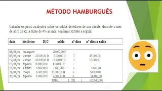 MATFIN  MÉTODO HAMBURGUÊS