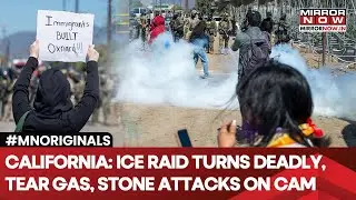 California Farm Raid: Trump's Federal Forces Raid Turns Deadly, Tear Gas, Stone Attacks On Cam | ICE