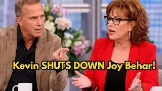 Kevin Costner SHUTS DOWN Joy Behar LIVE on The View After Heated Exchange