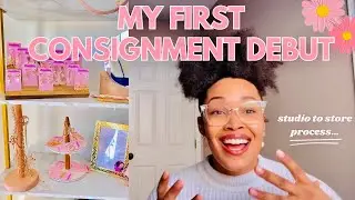 My First Consignment as a Small Business Owner! | #smallbusiness