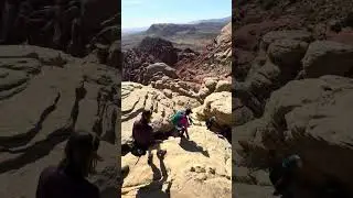 Red Rock Canyon Scramble Calico Tank Peak&rsquo;s Best Hike! #scrambling #Hiking #RockClimbing