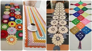 Amazing Crochet Table runner design 2025  //New Crochet Design For Table Cover