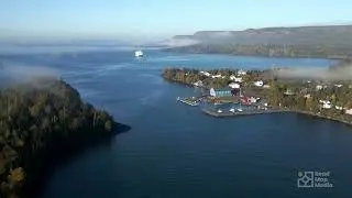 Hanseatic Inspiration visits Silver Islet.