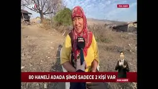 Hatay Kırıkhan’da gölün ortasında yıllar önce terk edilmiş bir adada yaşayan iki kadın.