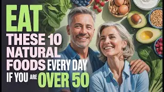 EAT These 10 NATURAL Foods Every Day If You Are Over 50 | (Anti-Aging Benefits)#HealthyAging