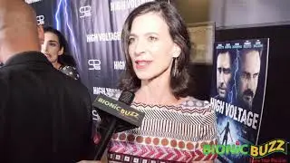 Perrey Reeves Interview at High Voltage LA Premiere