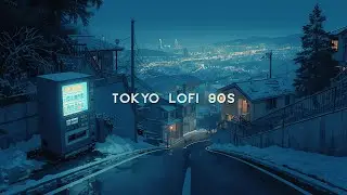 Late Night Streets at 2 AM ❄️ | 90s Lofi Nostalgia &mdash; Vending Machine Light