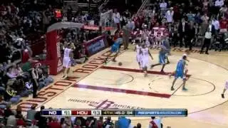 David West dunks on Jared Jefferies 1-14-11