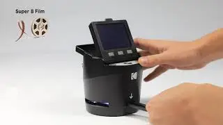 KODAK SCANZA Digital Film & Slide Scanner - Converts 35mm, 126, 110