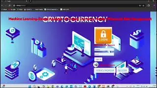Machine learning based crypto currency techniques financial risk management