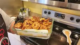 Blackend Shrimp With Cajun Cream Sauce 
