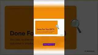 Done-For-You Model: Deliver Results, Build Trust! #shorts