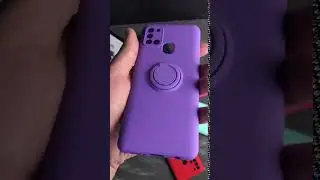 Colorful TPU case with Ring