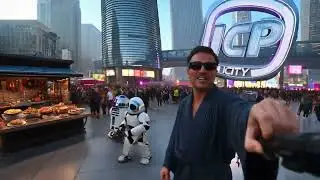 AI Music Video in ICP City | Product Placement Test for Caffeine AI | DFINITY
