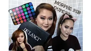Purple Smokey Eyes || De lanci Palette ( Morphe 35B Dupe )