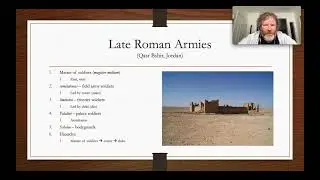 Roman Army 2021 (UofW), Unit Organization, Late Antiquity