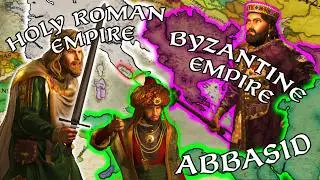 50 Players Battle to Restore the Roman Empire in CK3 Multiplayer