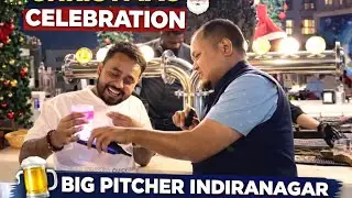 Christmas Celebration at Big Pitcher Indiranagar 🎄 | Food, Drinks & Party Vibes