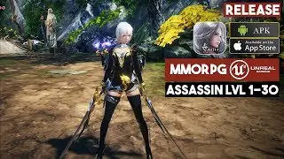 Sky Gate Faith Framework Gameplay Android - Open World MMORPG UE4 Release