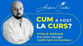 Vitalie ne spune cum a fost la cursul Construction Project Management by Academia Corobea