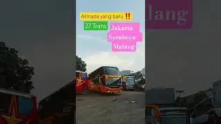 Armada yang masih baru ‼️ #bus #27trans #busmania #automobile #videoshort