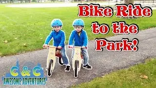 Bike Ride to the Park!  | Radio Flyer Classic Glide & Go Balance Bike