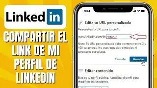 C&oacute;mo COMPARTIR El Link De Mi Perfil De LINKEDIN