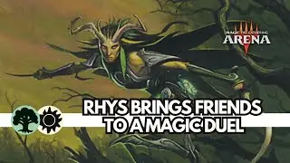 Rhys the Redeemed Historic Brawl | selesnya go wide army | Magic The Gathering: Arena