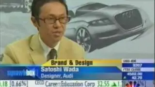 CNBC Satoshi Wada Audi design
