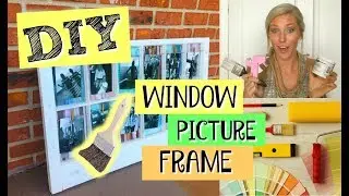 DIY | Vintage Window PICTURE FRAME