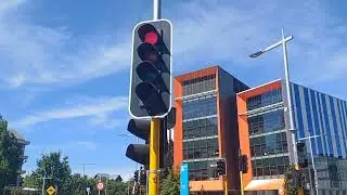 2015 Tyco LED Traffic Lights | Hagley Ave & Tuam Street, Christchurch