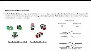 Basic Concept of Push Button Switch