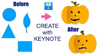 Let&rsquo;s Create Halloween Pumpkin Graphics  Medium #createwithkeynote