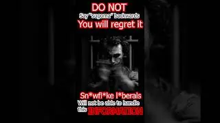 Do Not Watch if your a L*BERAL!!!!
