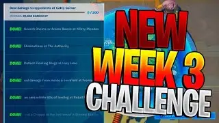 Everyone Just Got A New WEEK 3 Challenge! Dance On Top Of a Crane Challenge From Week 3 Was REMOVED!
