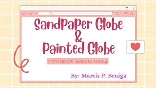 Sandpaper Globe and Painted Globe | MARCIS LALA