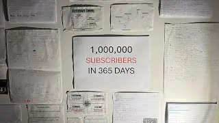 1,000,000 Subscribers In 365 Days