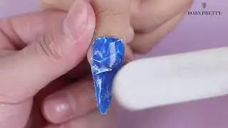 &ldquo;Gold Sea&rdquo; Nails Tutorial  | BORN PRETTY