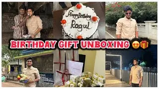 SURPRISE! 🎁 Birthday Gift Unboxing | Rowthiran Ragul