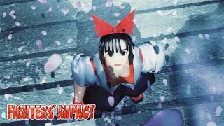 Fighters' Impact (VER.202O; 1996) - Arcade - Kaede Minamoto