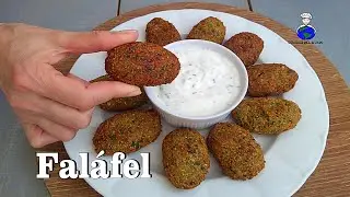 Fal&aacute;fel Receta | Croqueta de Garbanzo | Vegano y Vegetariano | Comida &Aacute;rabe