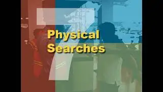 SECURITY SEARCH PERSONEL TECHIQUE