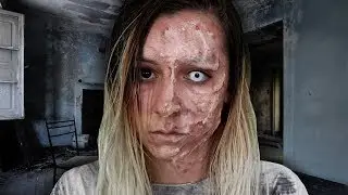 VISAGE BRULÉ / MAQUILLAGE HALLOWEEN FACILE