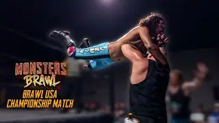 (Monsters BRAWL): Joshua Masters (C) vs. Damian Jemini - BRAWL USA Championship Match!!