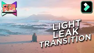 Cinematic Light Leak And Colourful Light Streaks Transition On Filmora X