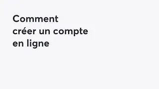 Comment cr&eacute;er un compte en ligne | PC Finance