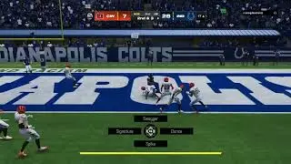 Josh Downs gets the touchdown after the fumble on the last play. | #ski_wii_hennessy on #Twitch #God