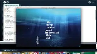 Generative Ocean Poem